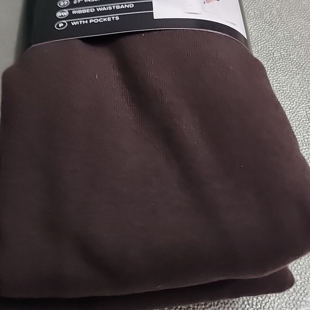 Torrid Premium Full Length Java Ribbed Waist Pocket Leggings, 3X - Picture 3 of 5